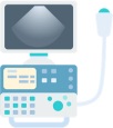 Ultrasounds may be used early in the neuroblastoma diagnostic process if the oncologist suspects a tumor in that area
